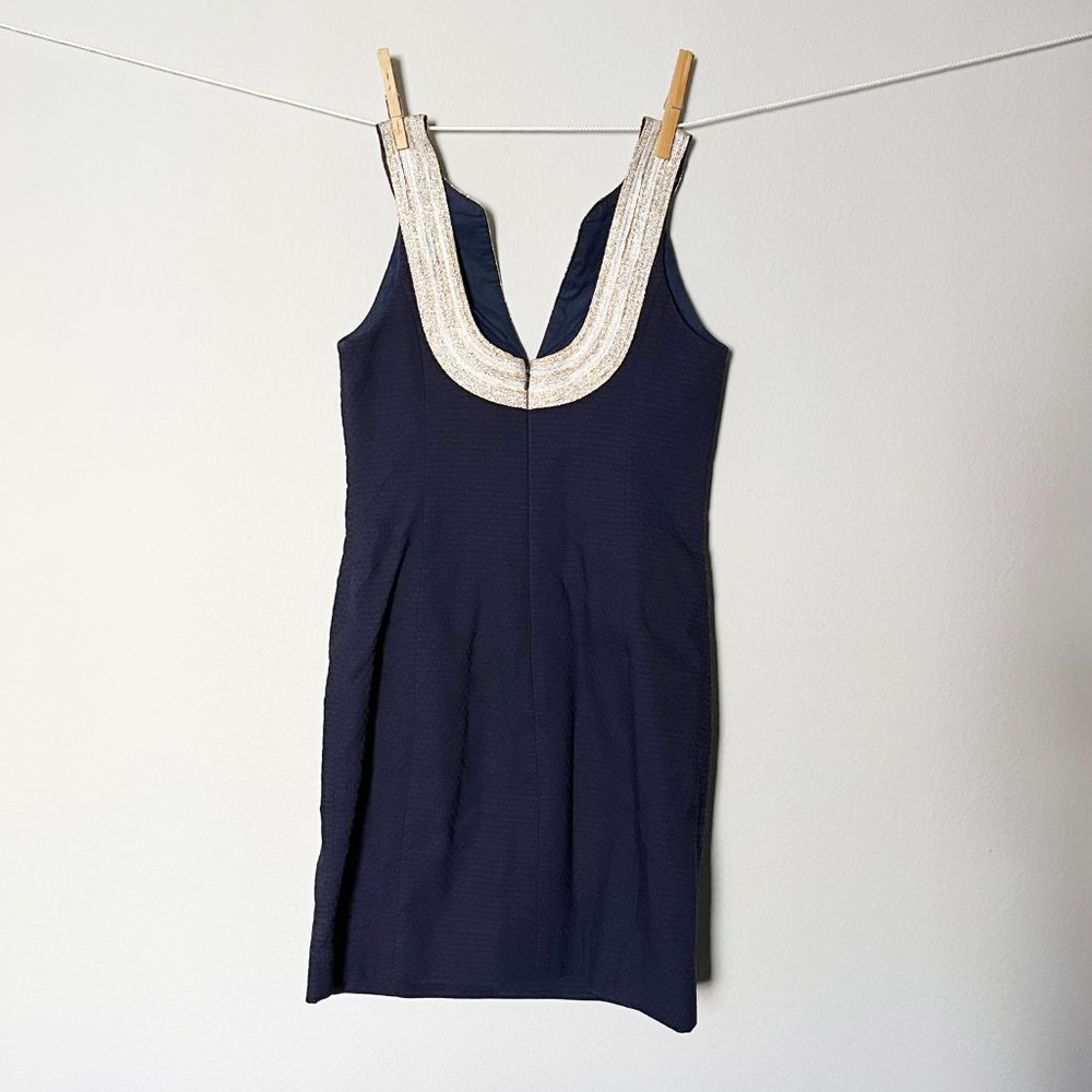 Lilly Pulitzer Navy Dress - Picture 5 of 9